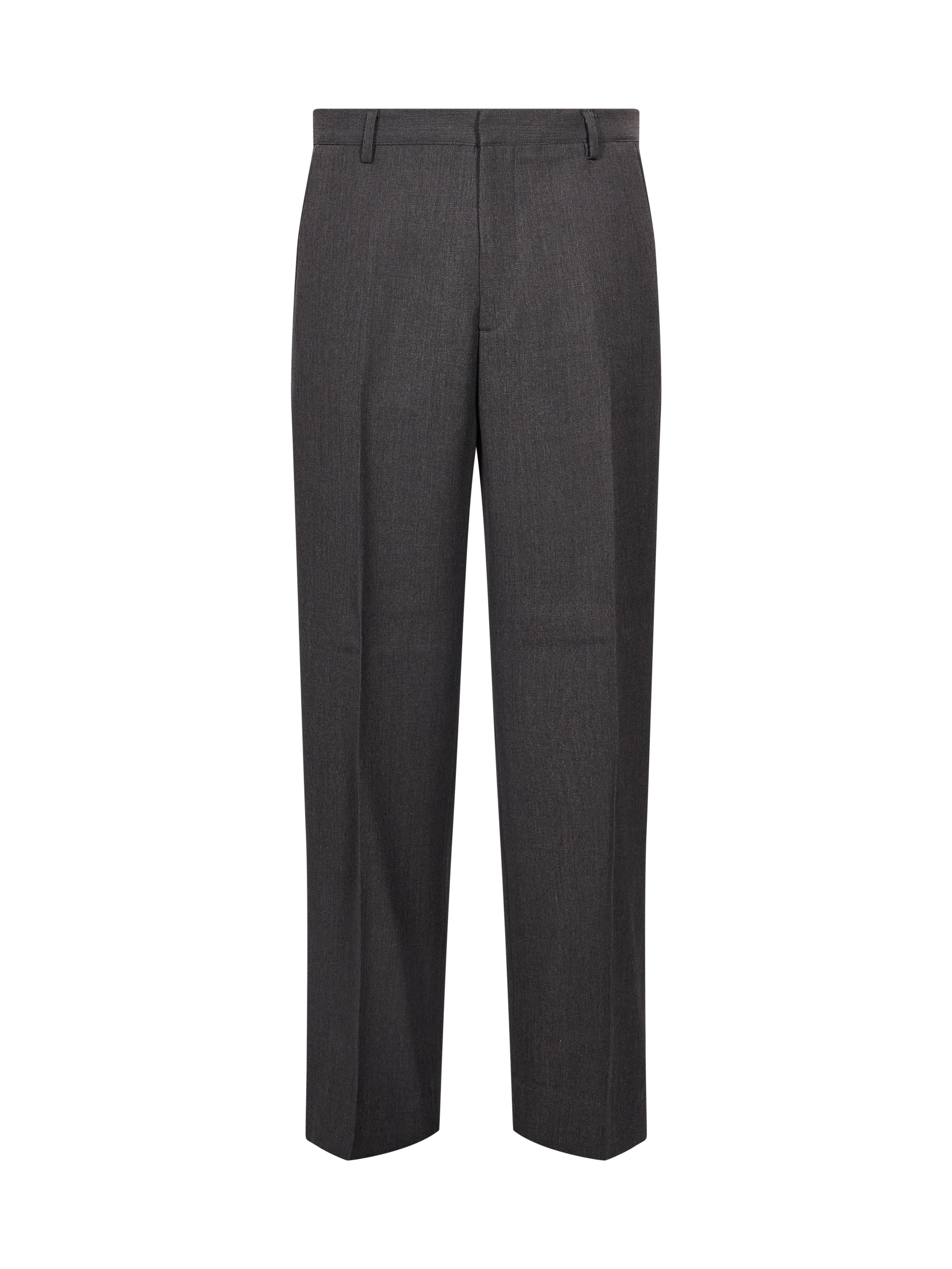 Pantaloni sartoriali a taglio dritto Alain Luras in grigio 