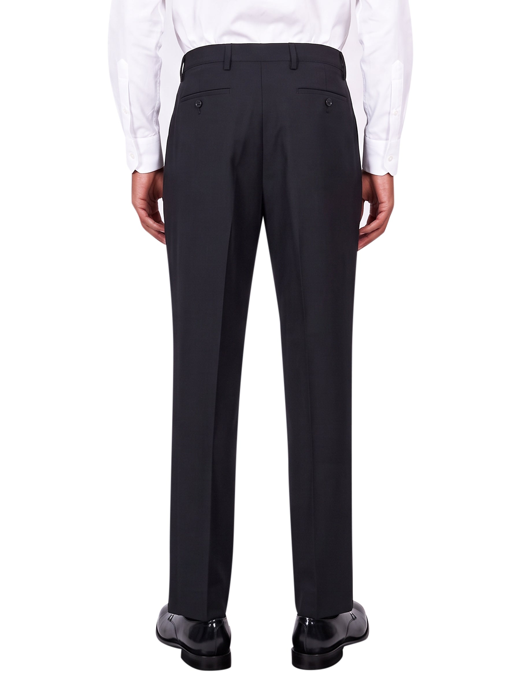 Pantaloni sartoriali a taglio dritto Alain Luras in blu 