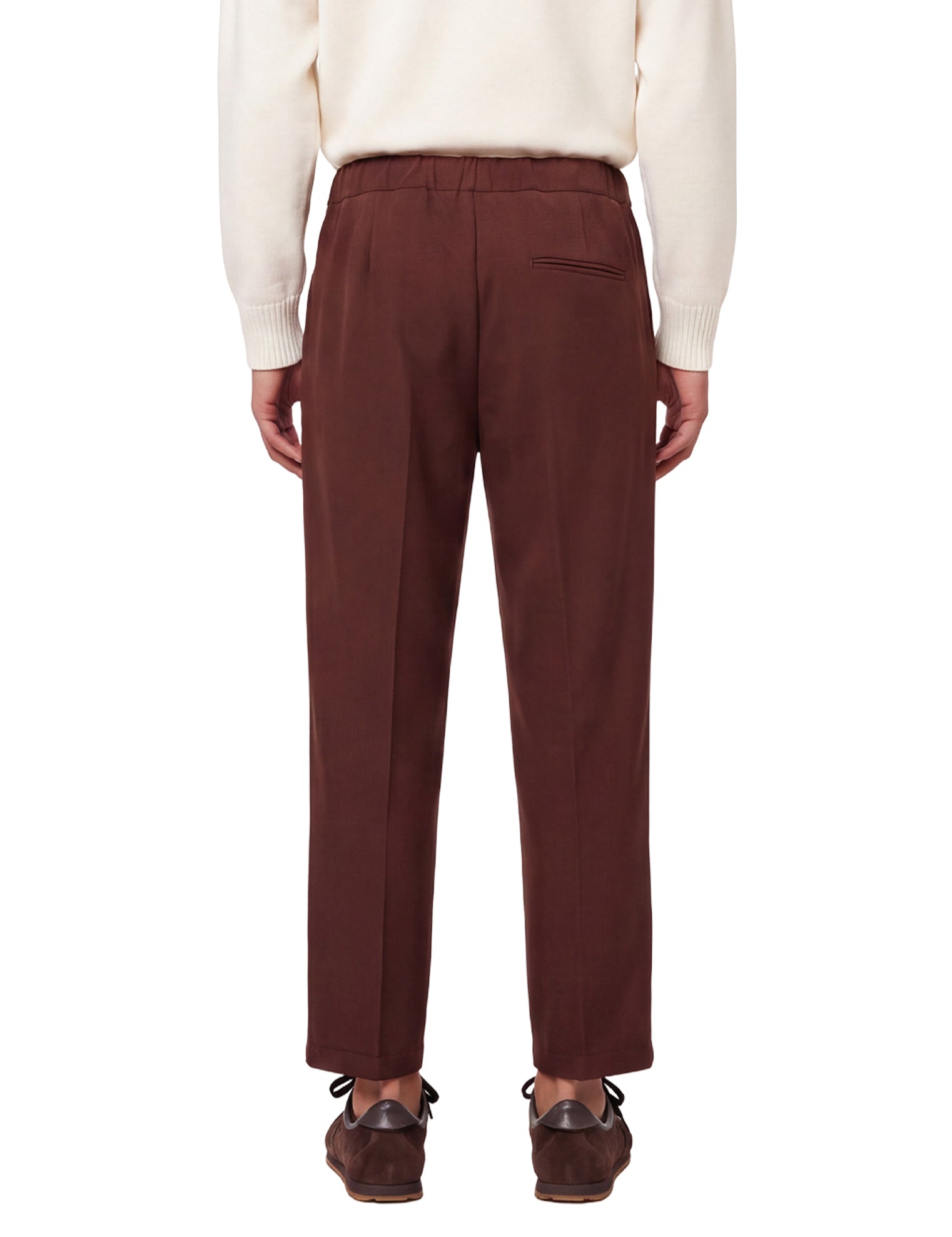 Pantaloni pajama in marrone 