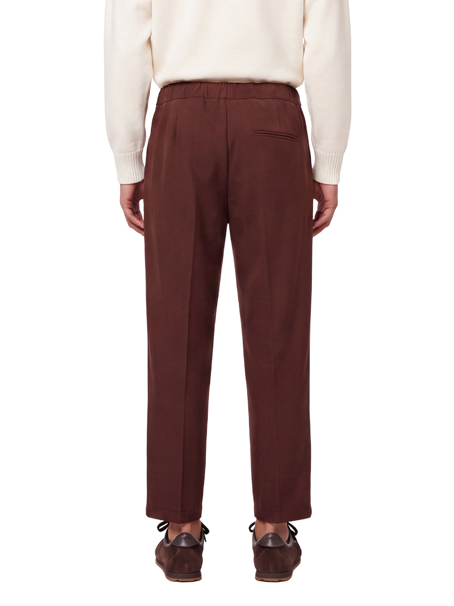 Pantaloni pajama in marrone 