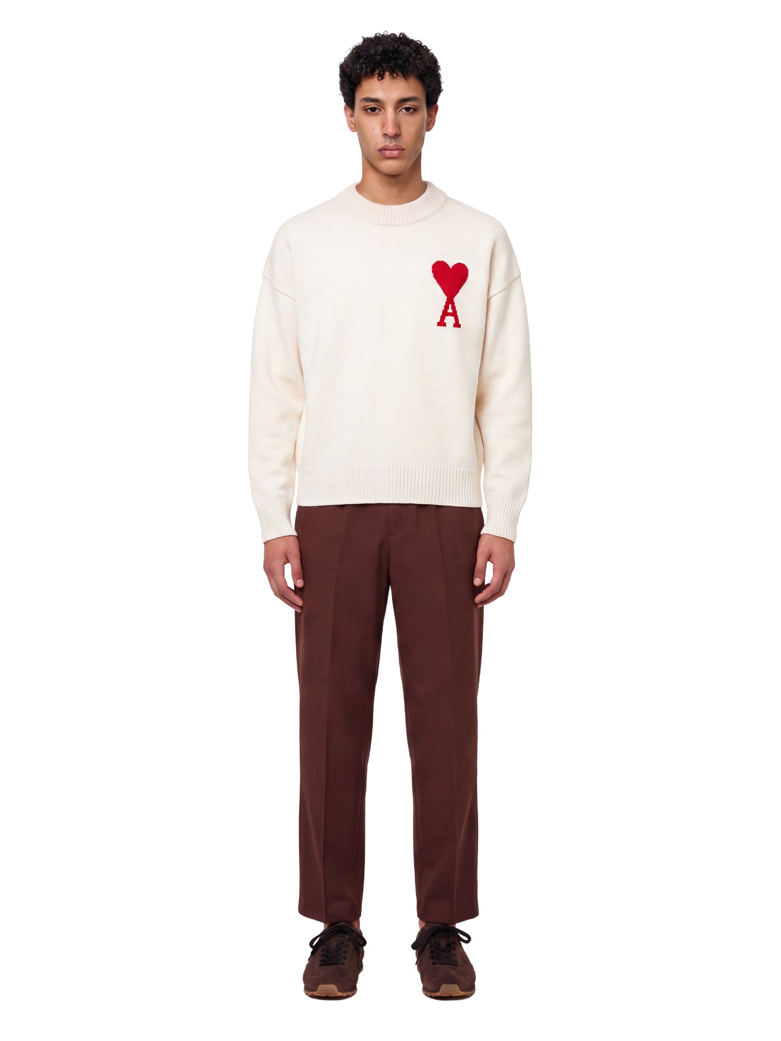 Pantaloni pajama in marrone 
