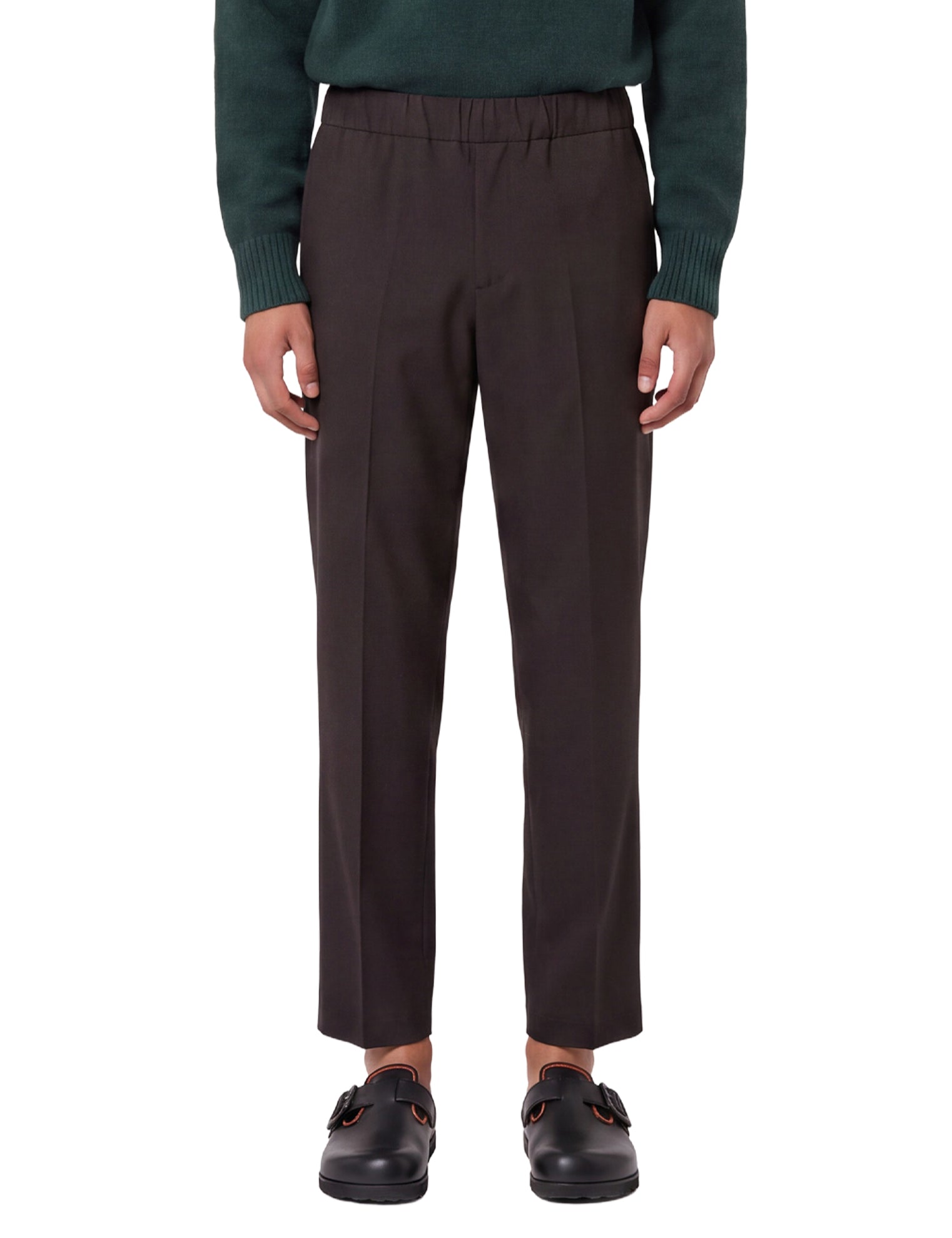 Pantaloni pajama in marrone 