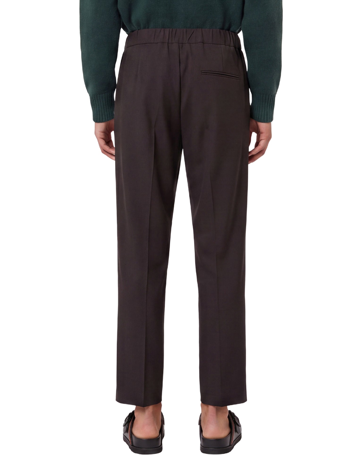 Pantaloni pajama in marrone 