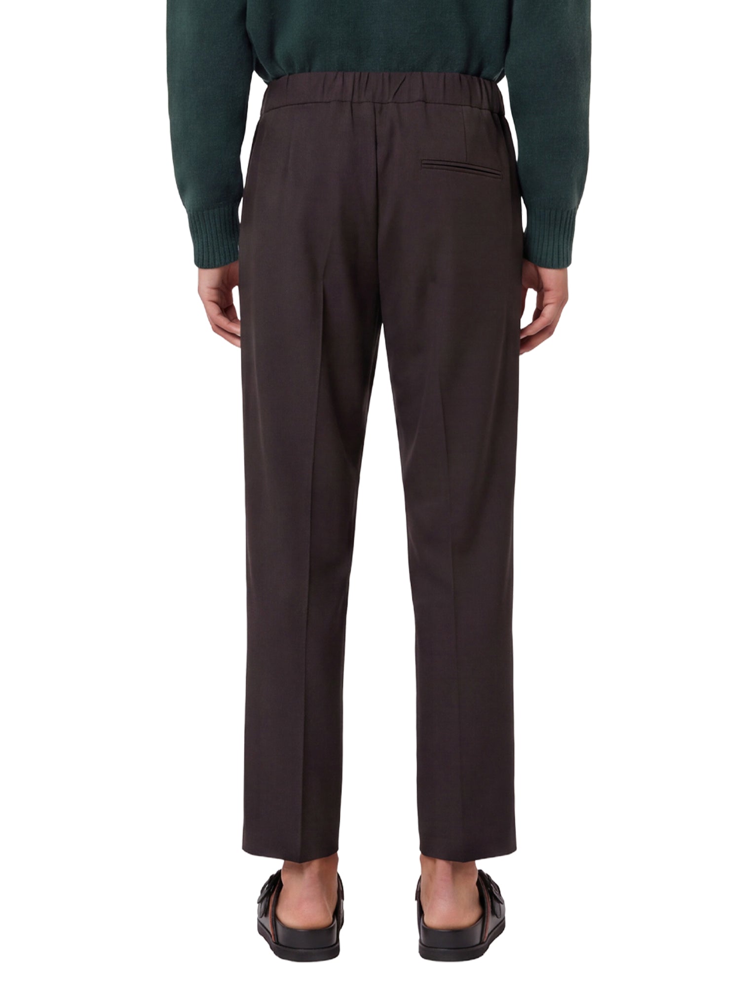 Pantaloni pajama in marrone 