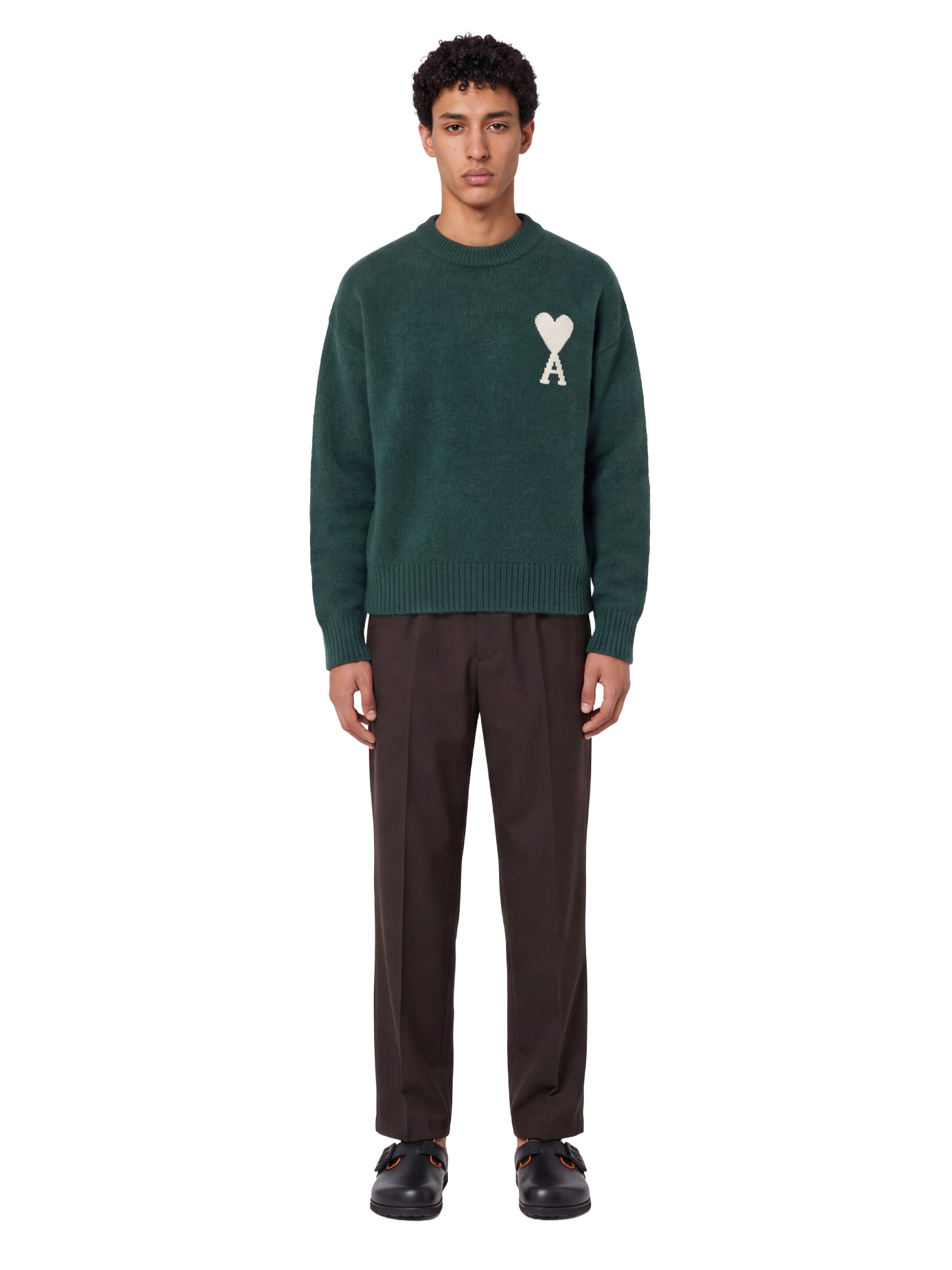 Pantaloni pajama in marrone 