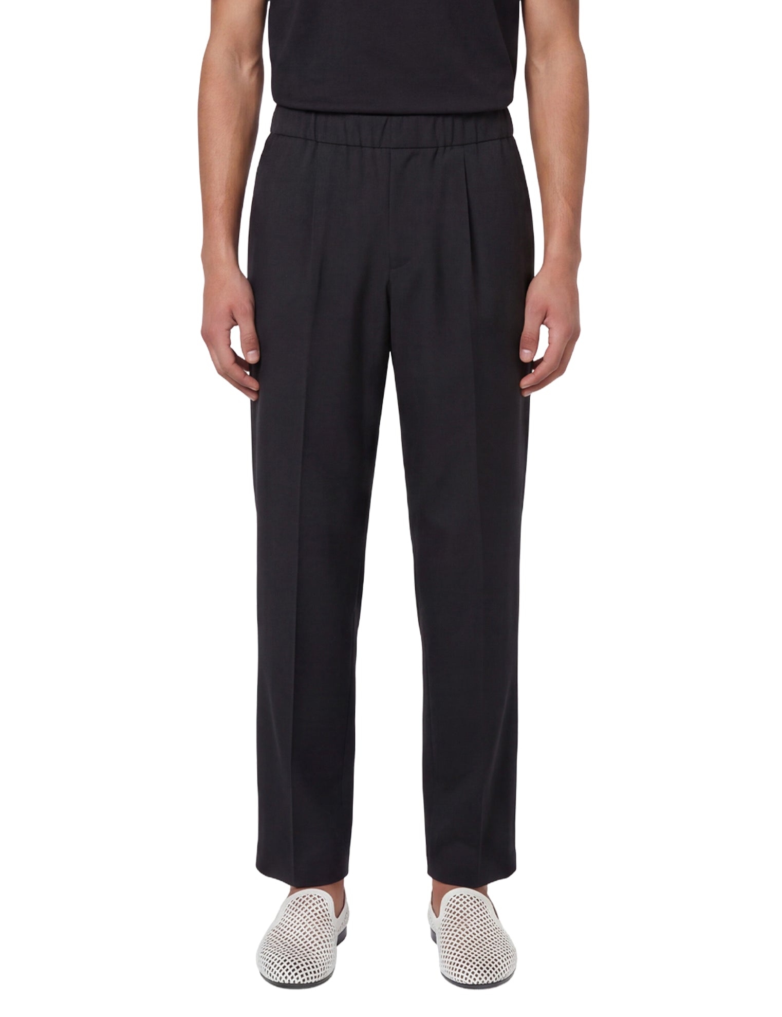 Pantaloni pajama in nero 