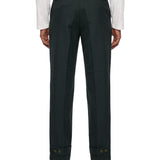 Pantaloni Costin in verde scuro 