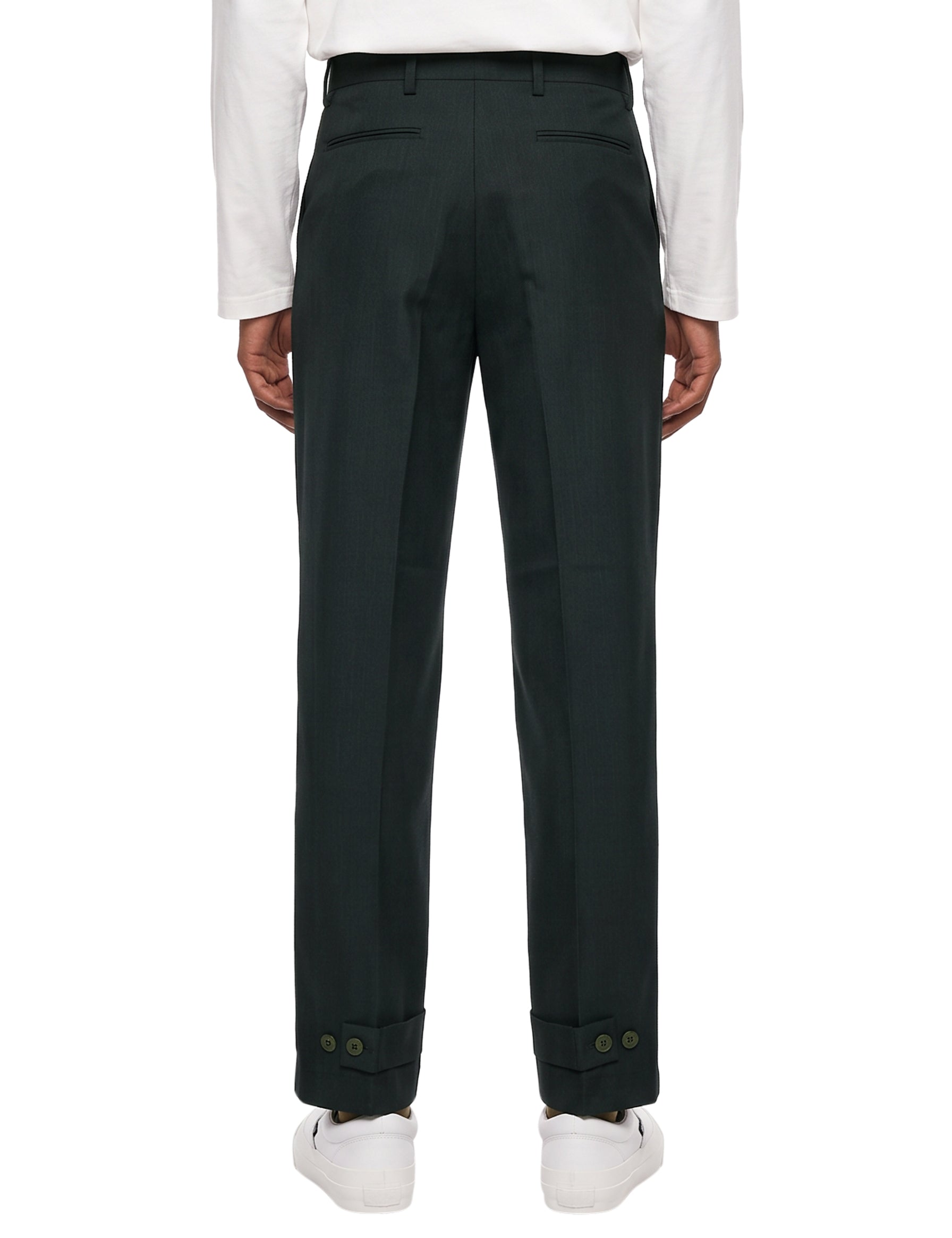 Pantaloni Costin in verde scuro 