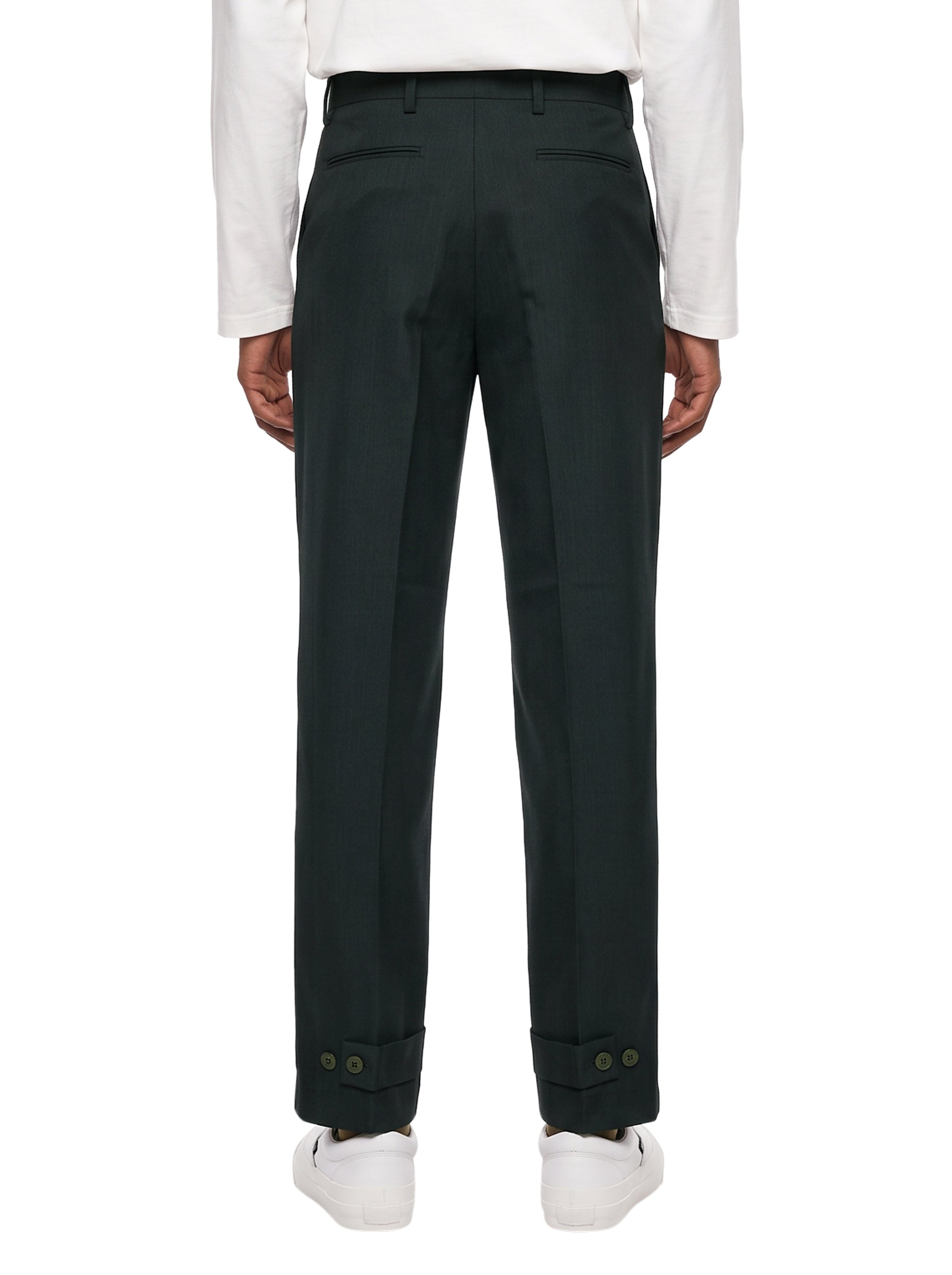 Pantaloni Costin in verde scuro 