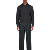 Pantaloni Costin in verde scuro 