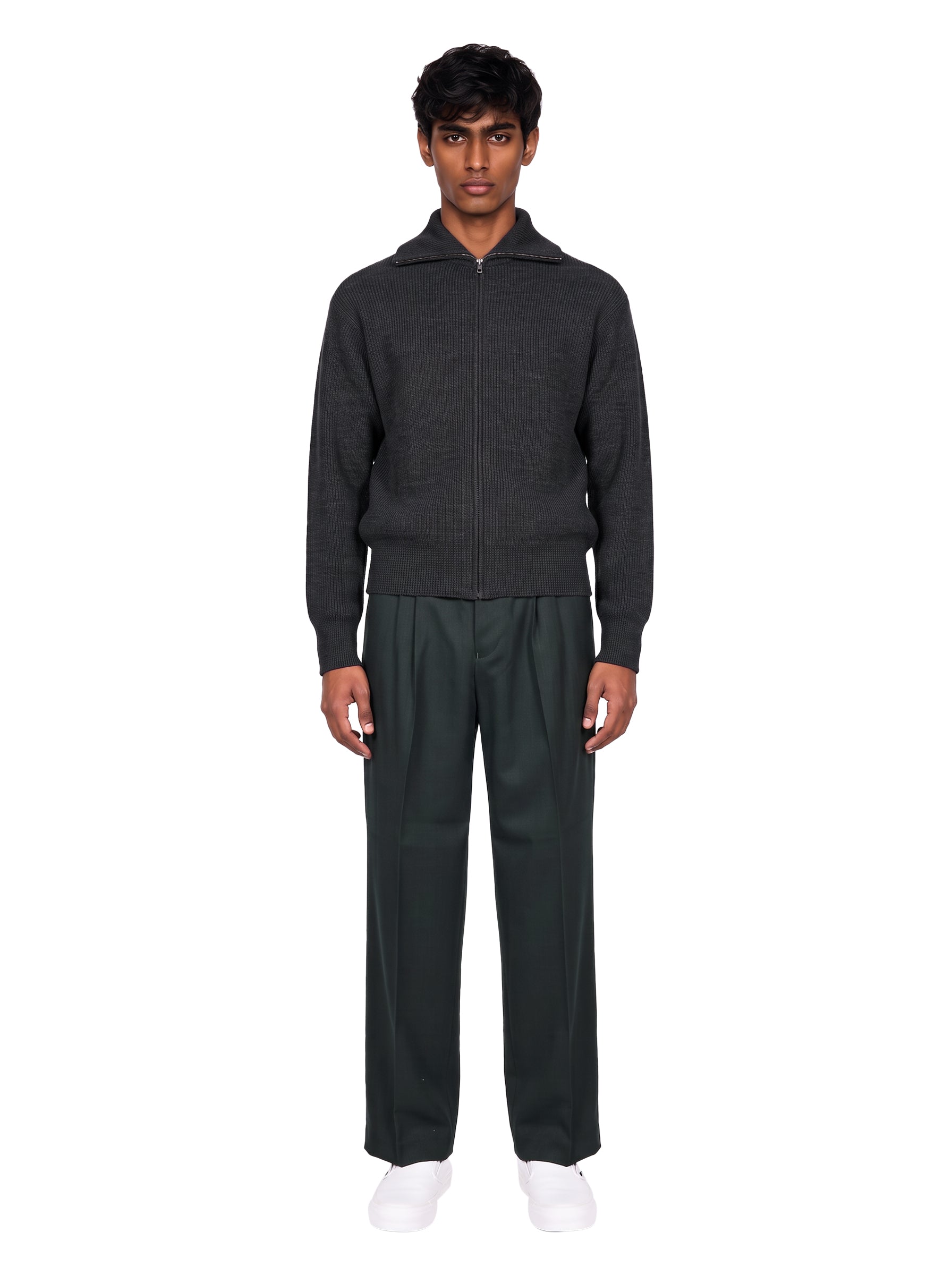 Pantaloni Costin in verde scuro 