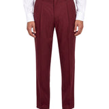 Pantaloni Vincent Timisoara in bordeaux 