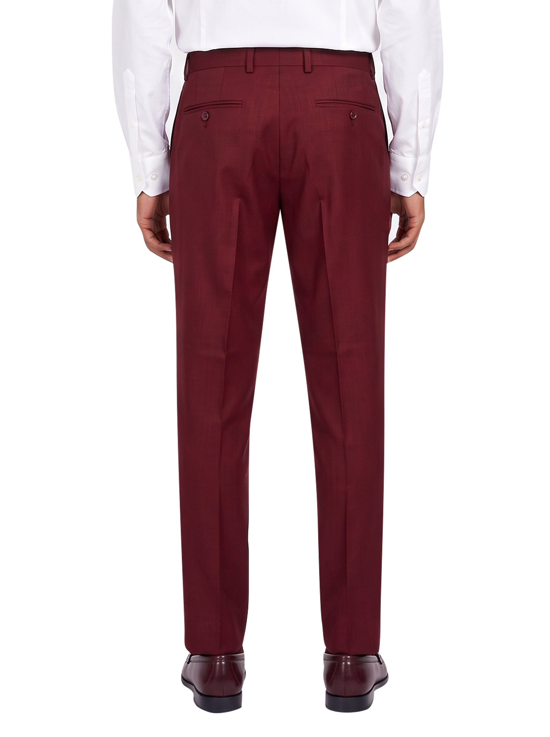 Pantaloni Vincent Timisoara in bordeaux 