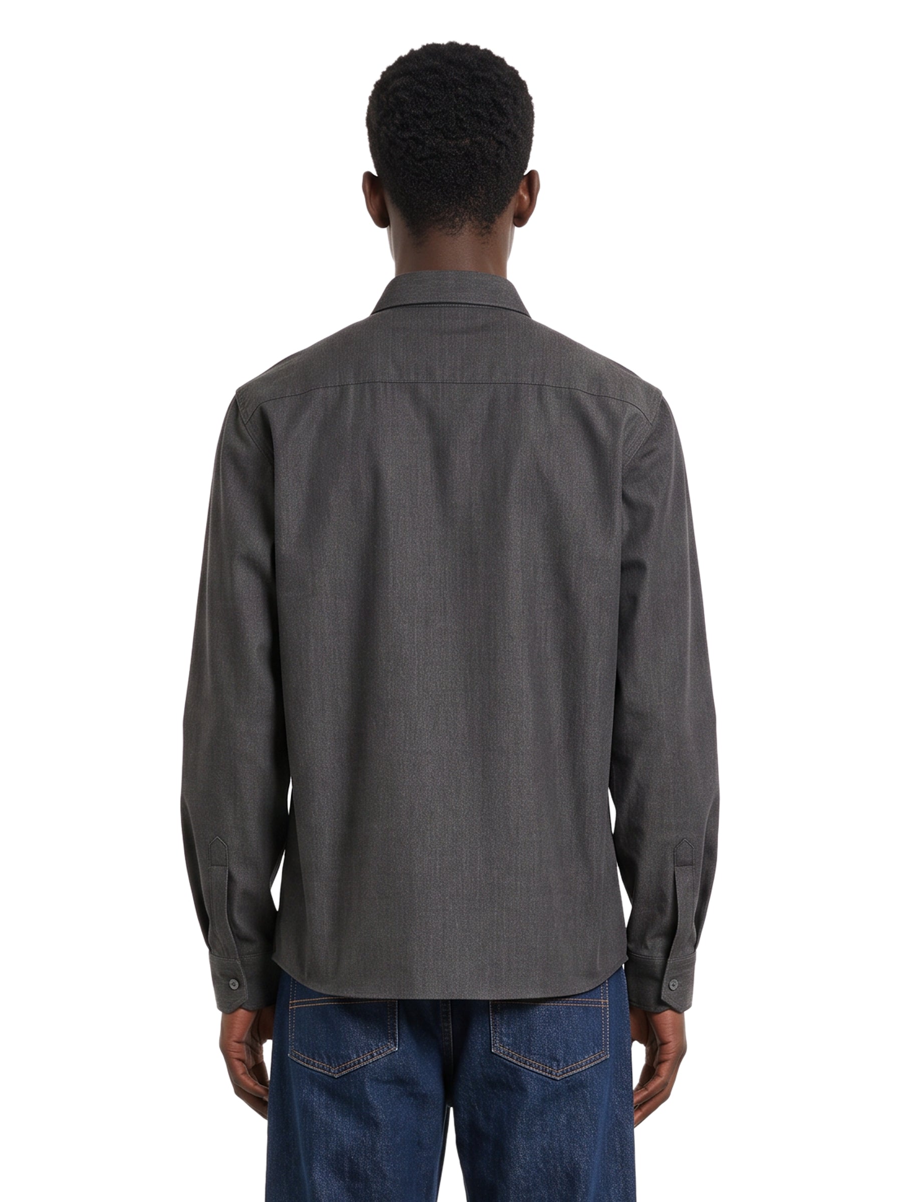 Camicia a maniche lunghe Eric Dallas in grigio 