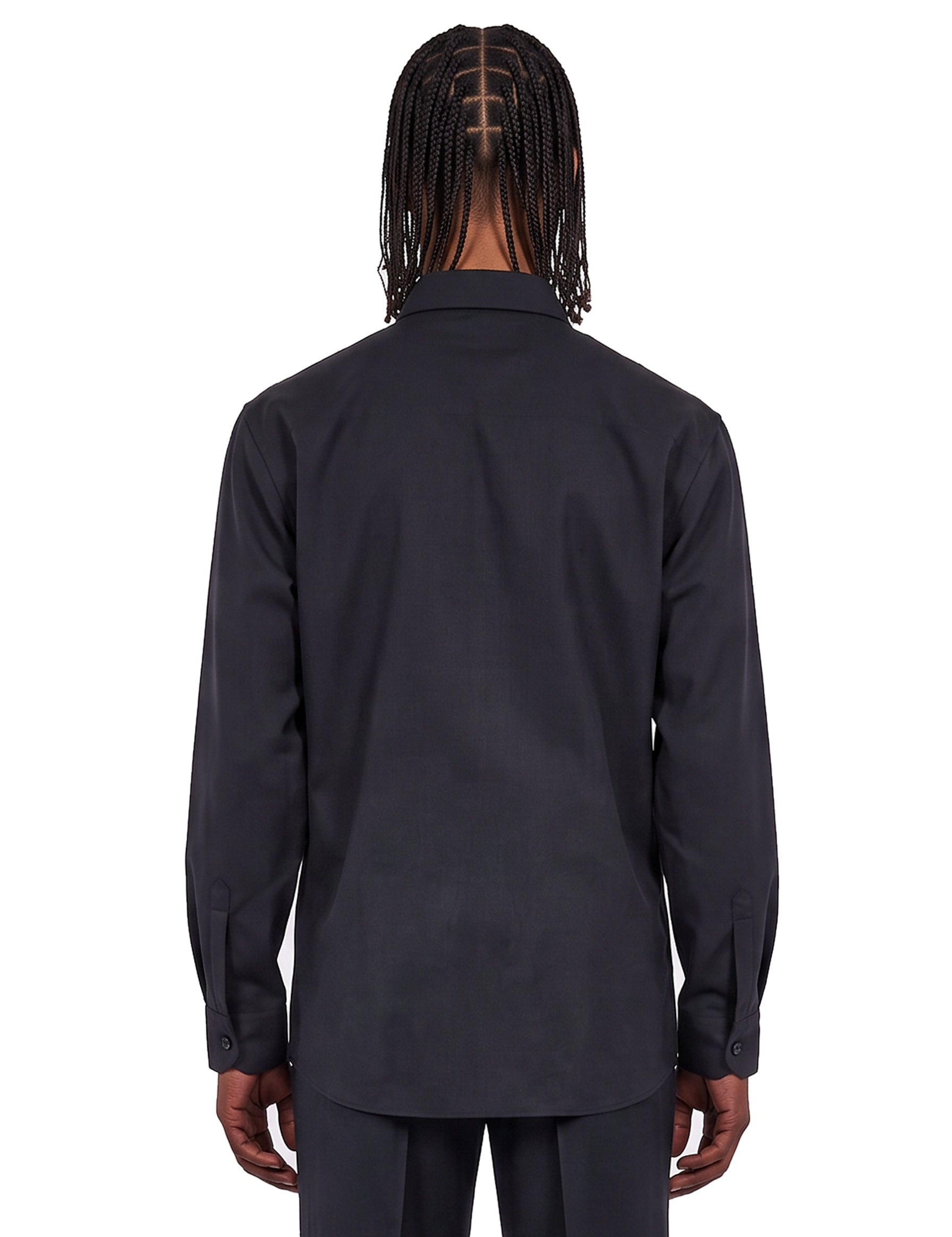 Camicia a maniche lunghe Eric Dallas in blu 