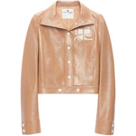 Giacca in vinile reedition color bronzo Courrèges - donna 