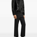 Giacca oversize in vinile in nero Courrèges - donna 