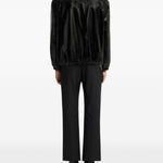 Giacca oversize in vinile in nero Courrèges - donna 