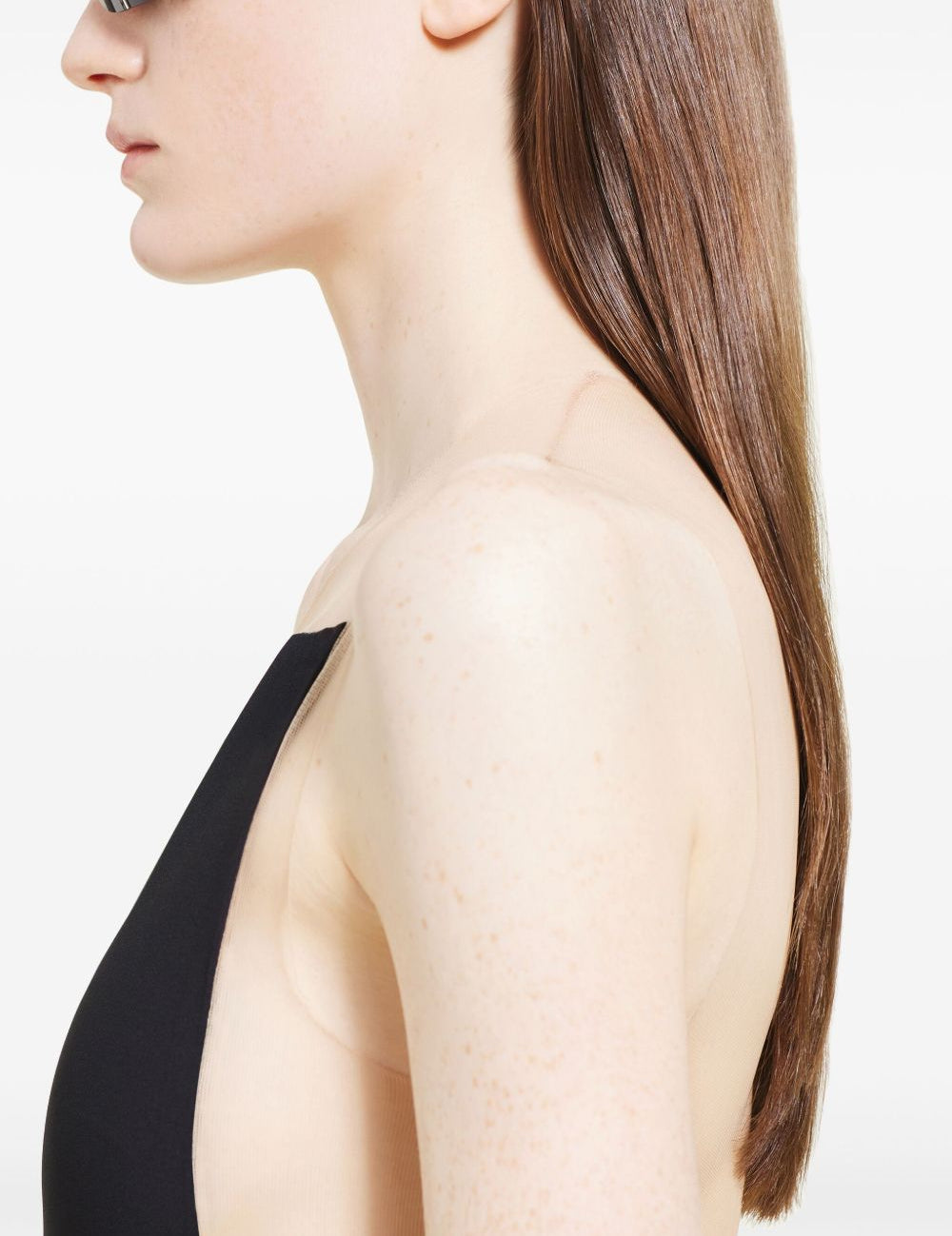 Body Illusion in nero Courrèges - donna 