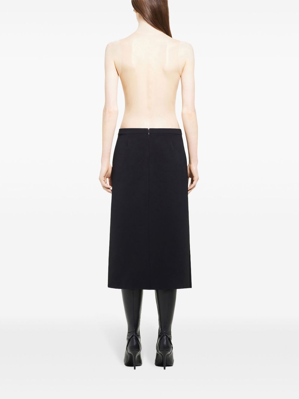 Body Illusion in nero Courrèges - donna 