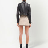 Giacca Reedition in vinile in nero Courrèges - donna 