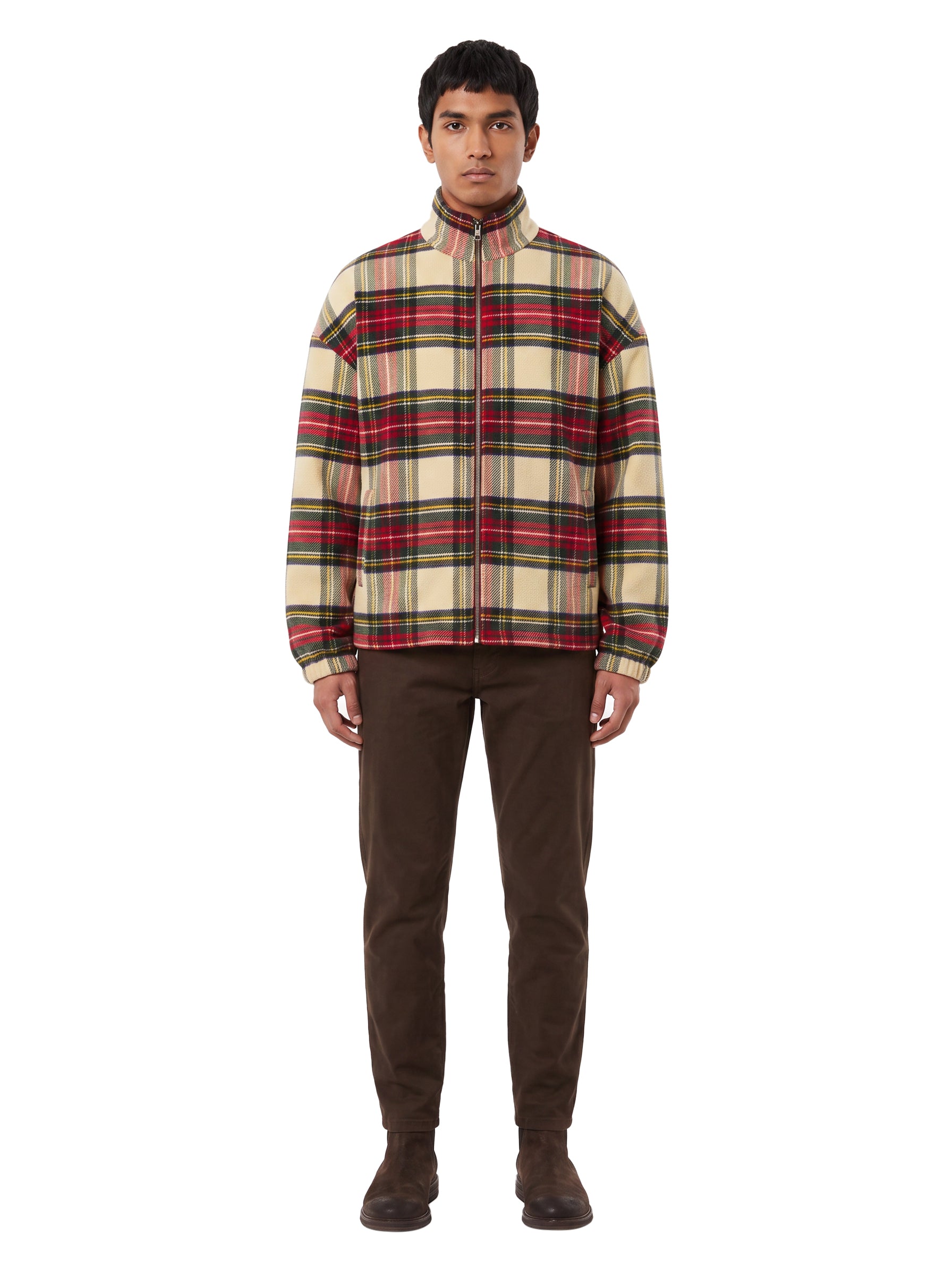 Giacca Aj in tartan multicolor 