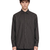 Camicia a quadri Keanu in grigio 