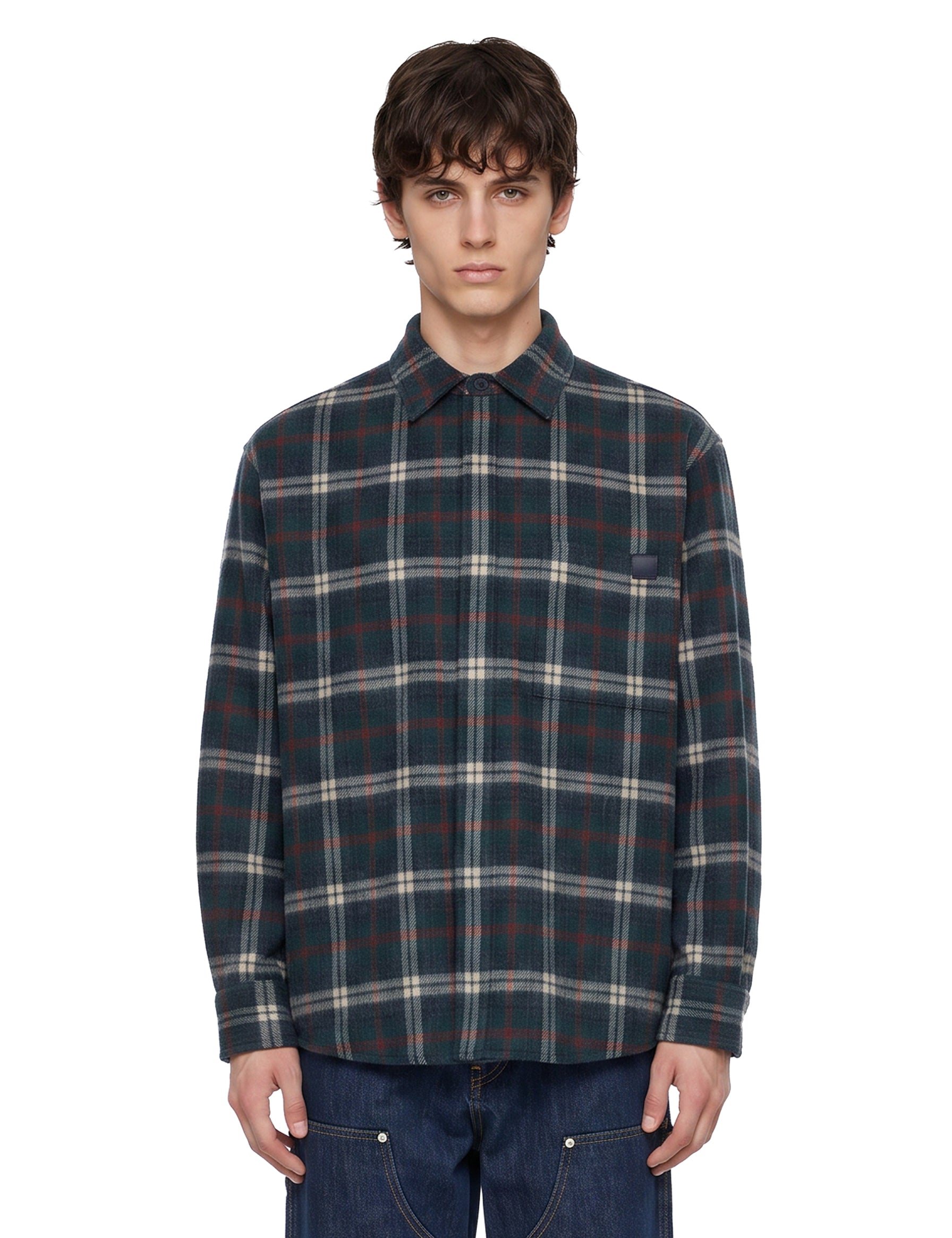 Camicia a quadri ethan multicolore 
