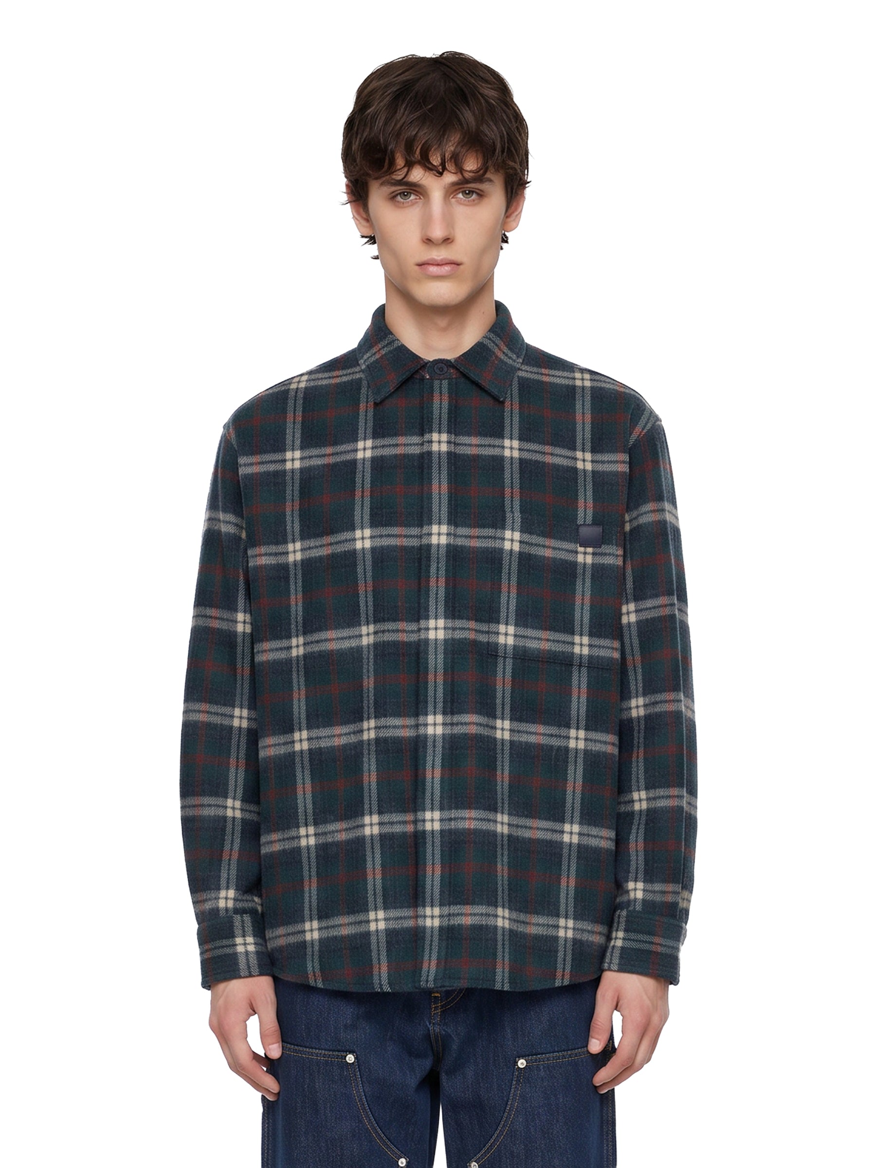 Camicia a quadri ethan multicolore 