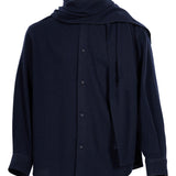 Camicia George in blu 