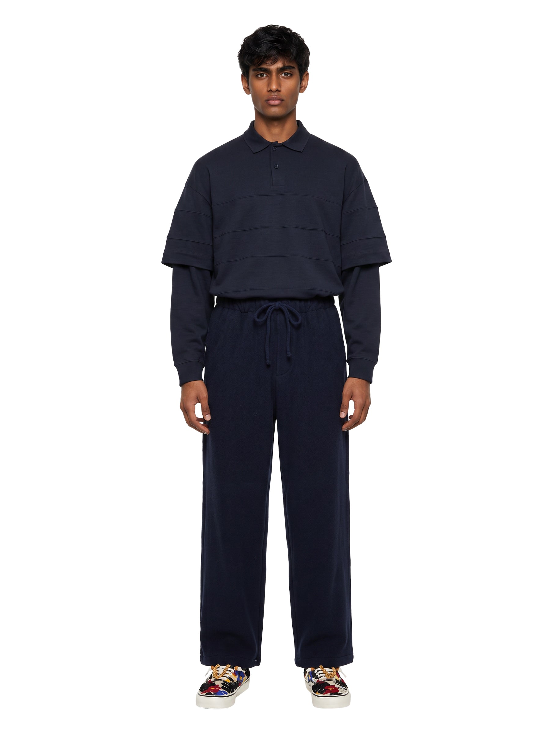 Pantalone jogger Ian in blu 