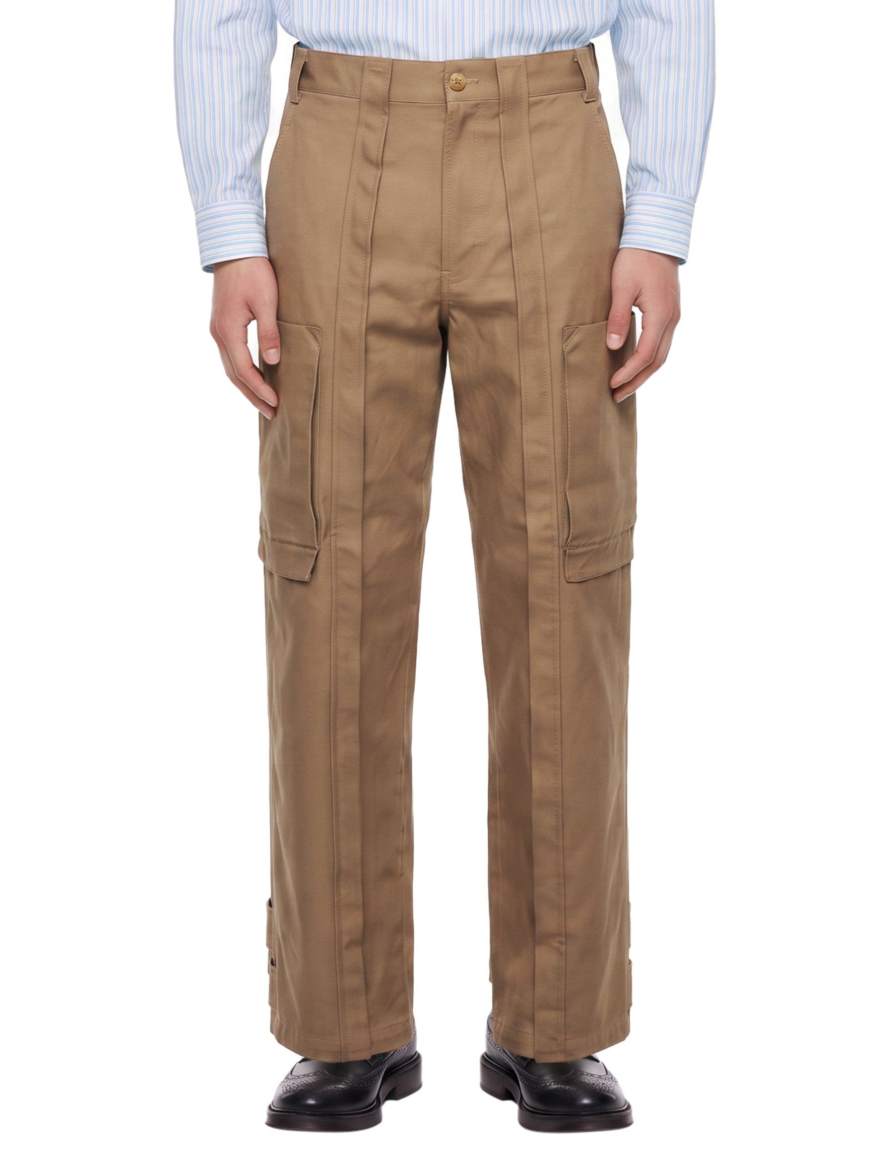 Pantaloni Adrian in marrone 