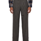 Pantaloni Davide Belt in grigio 