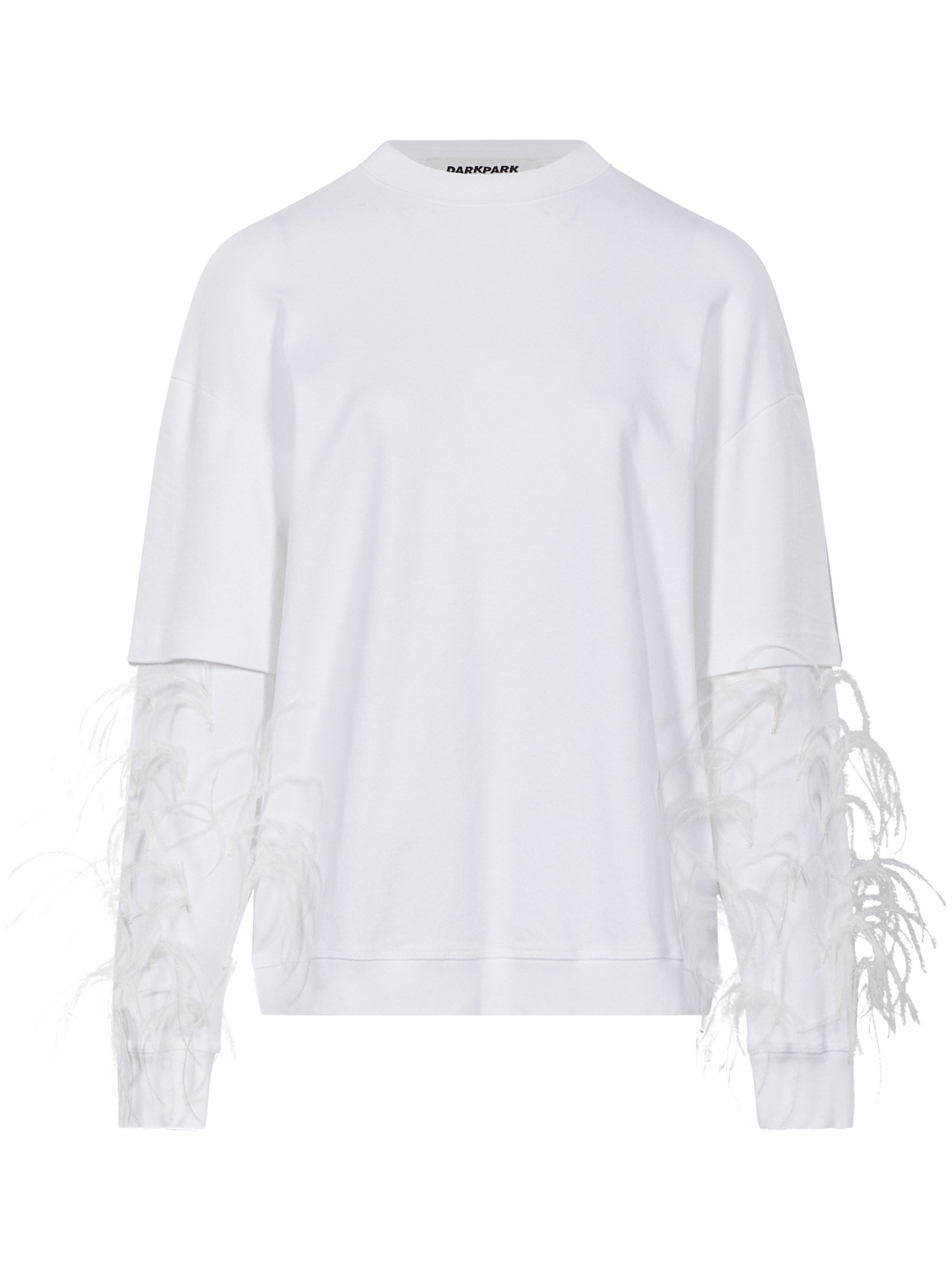T-shirt Troy in bianco 