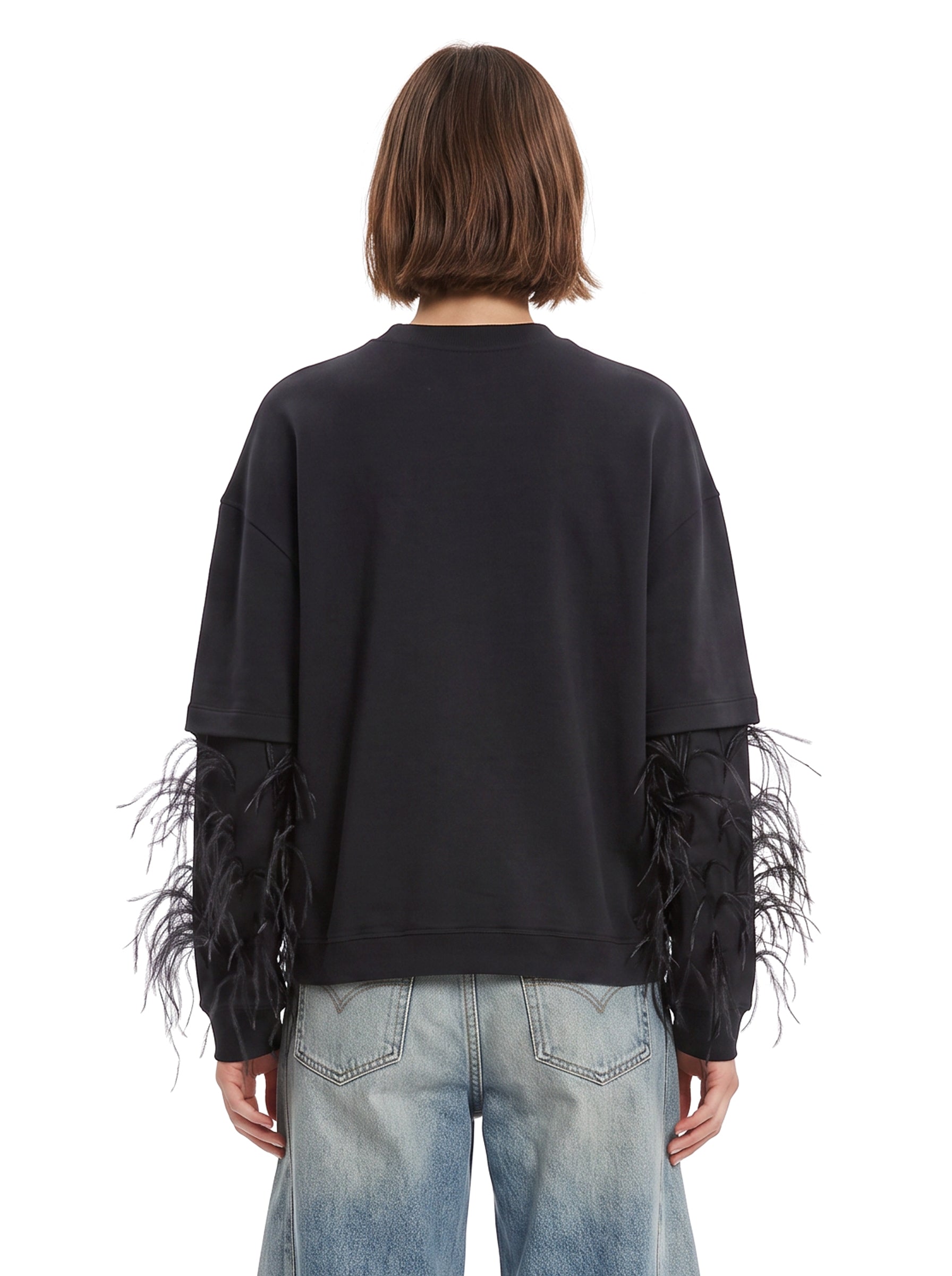 T-shirt Troy in nero 