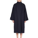 Trench oversize Alba in blu 