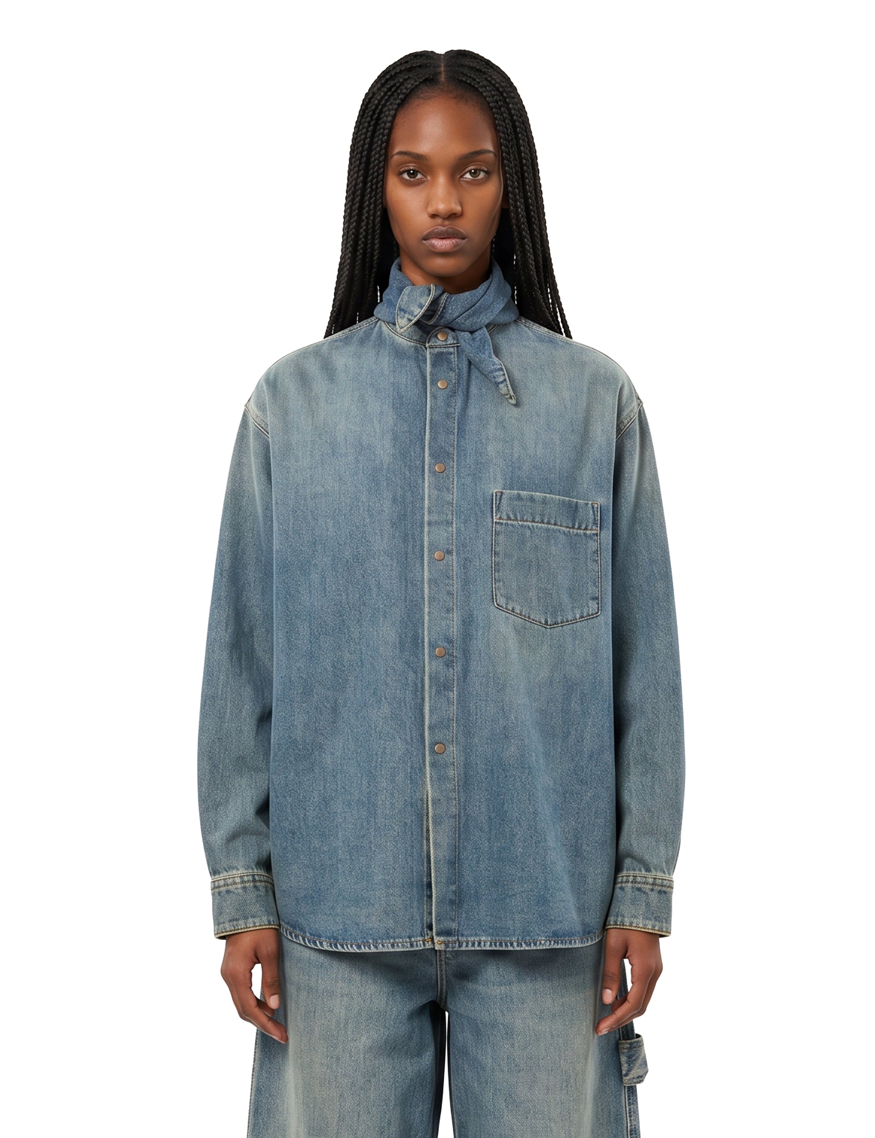 Camicia Meg in blu 