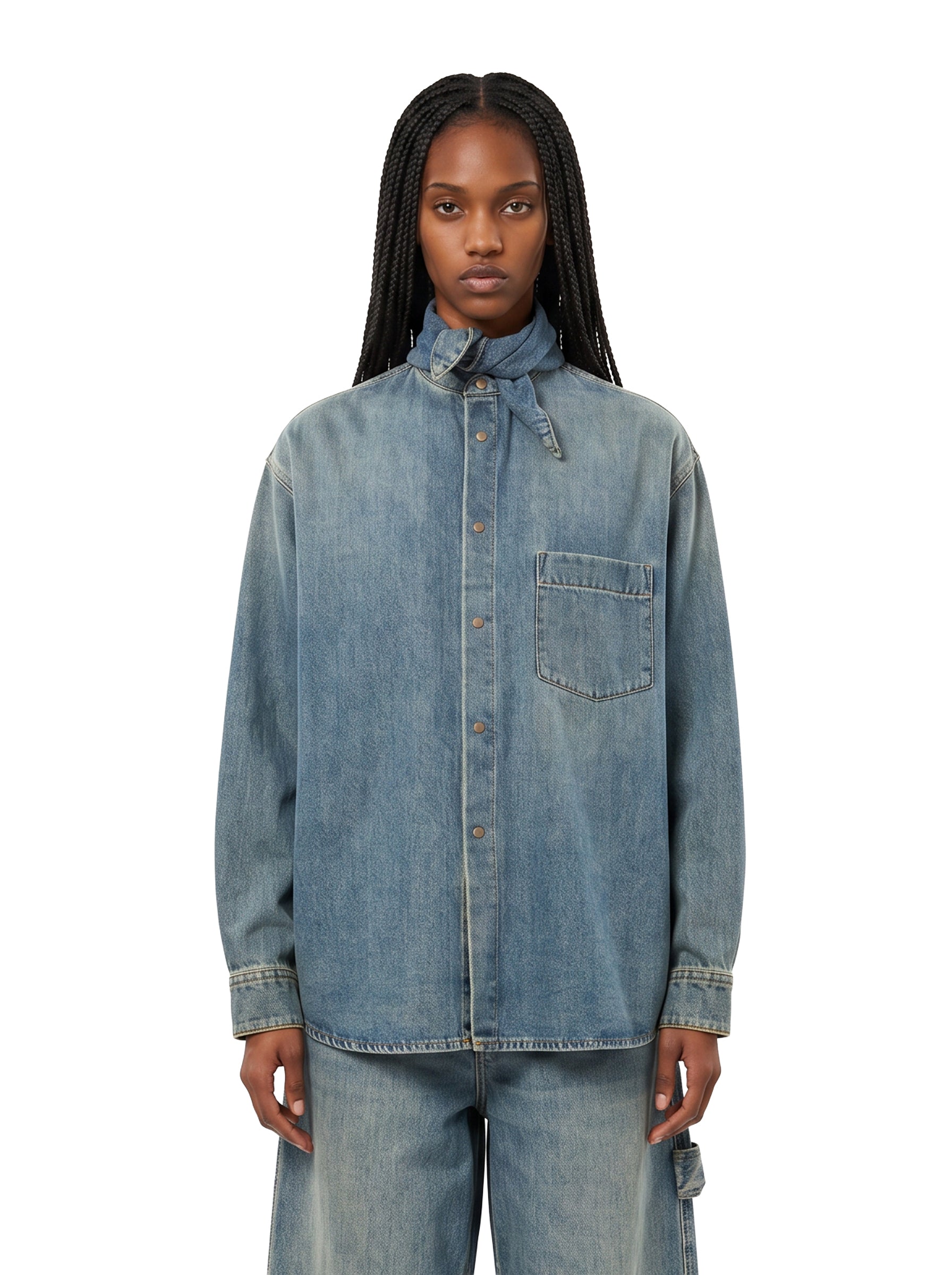 Camicia Meg in blu 