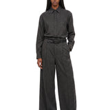Pantaloni Gaia in nero 
