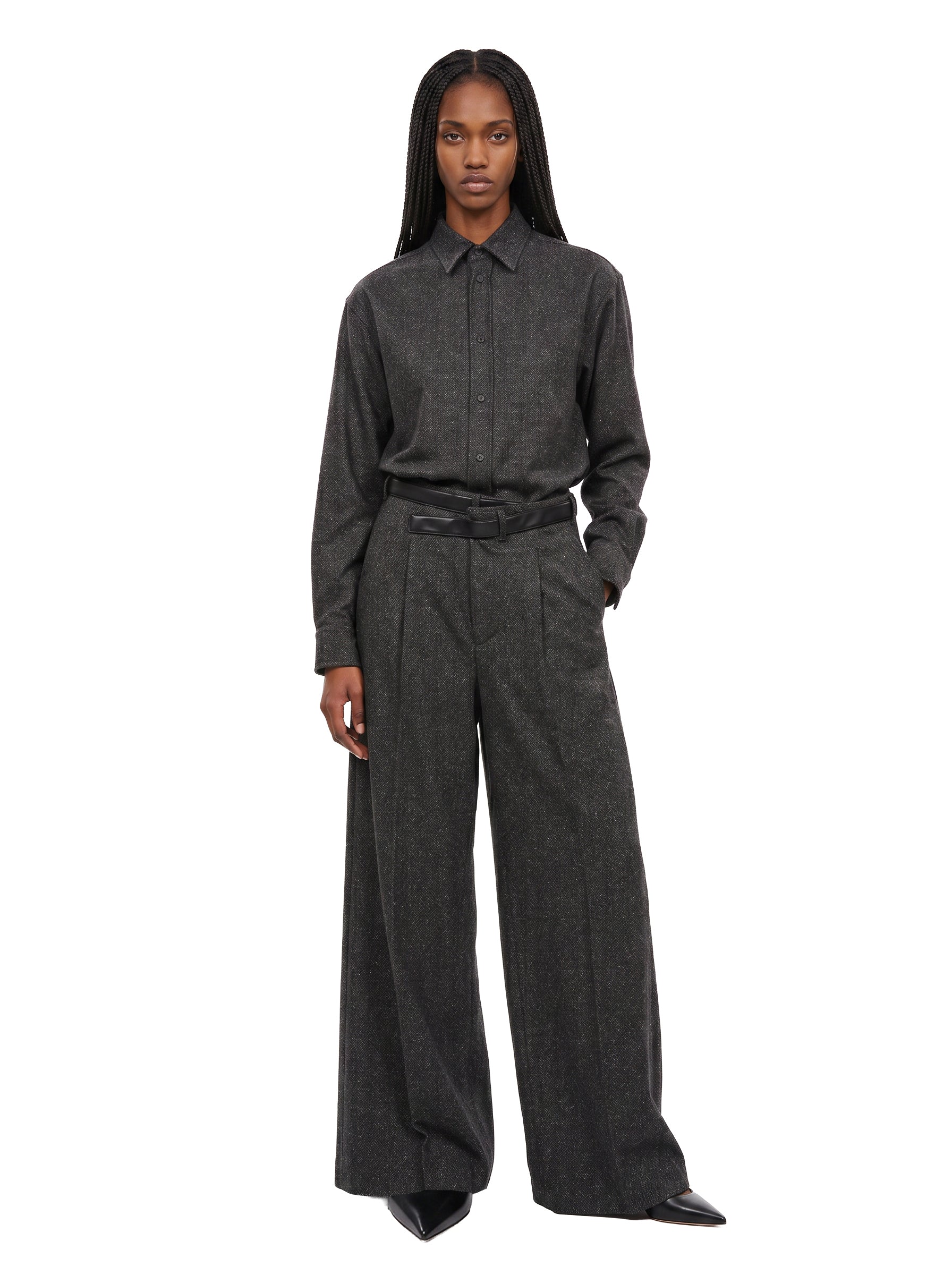 Pantaloni Gaia in nero 