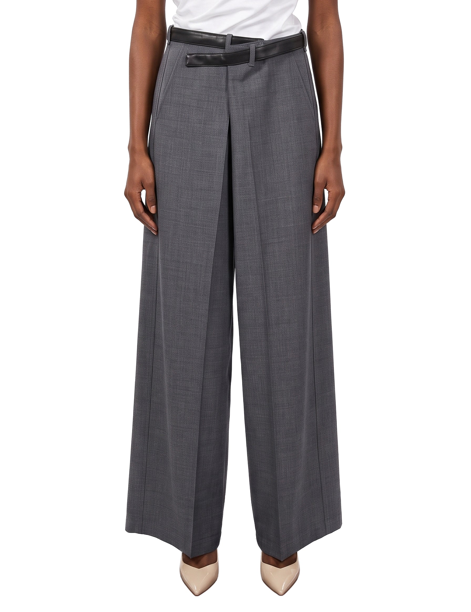 Pantaloni Gaia in grigio 