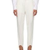 Pantaloni Marta in bianco 