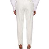 Pantaloni Marta in bianco 