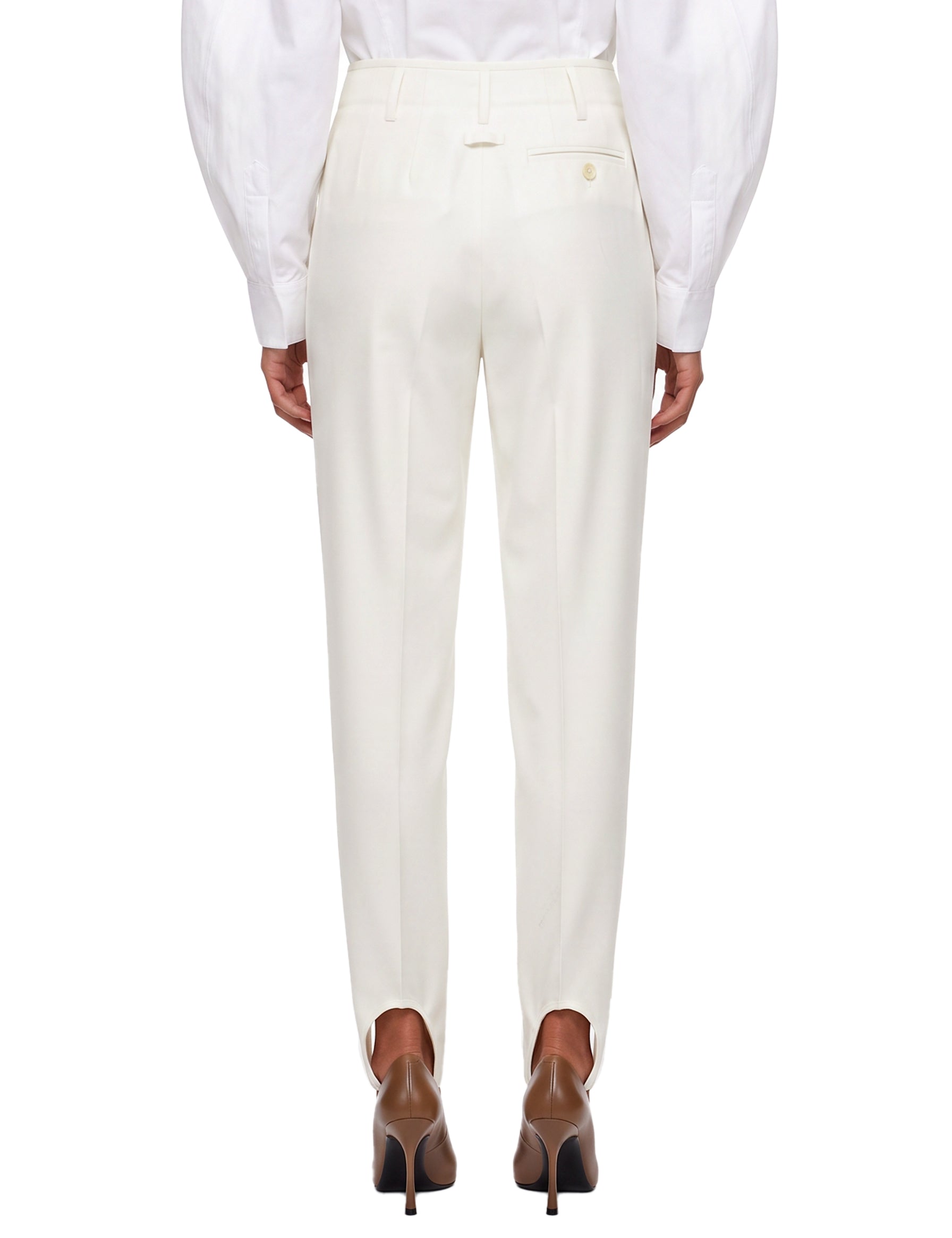 Pantaloni Marta in bianco 