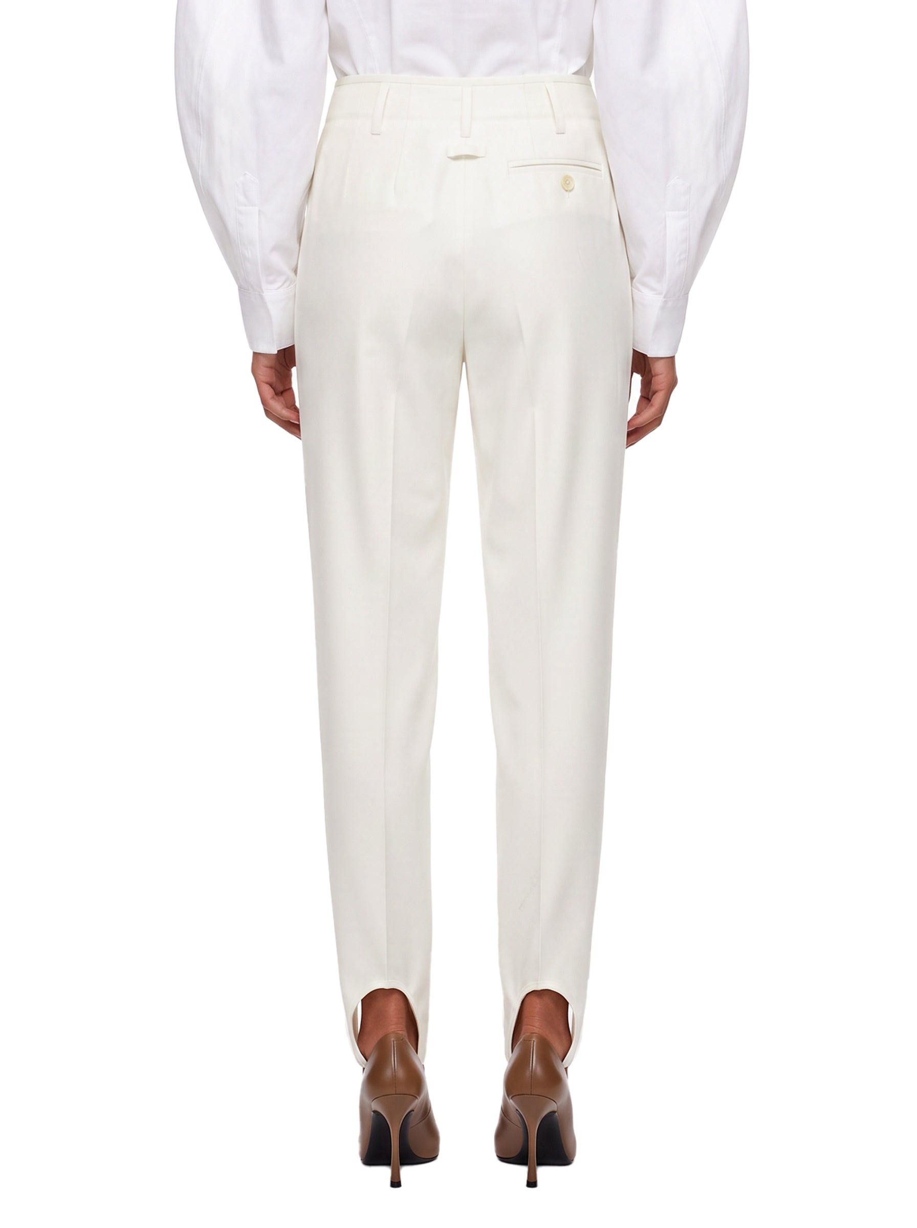 Pantaloni Marta in bianco 