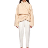 Pantaloni Marta in bianco 