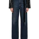 Jeans Lisa loose fit in blu 