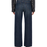 Jeans Lisa loose fit in blu 