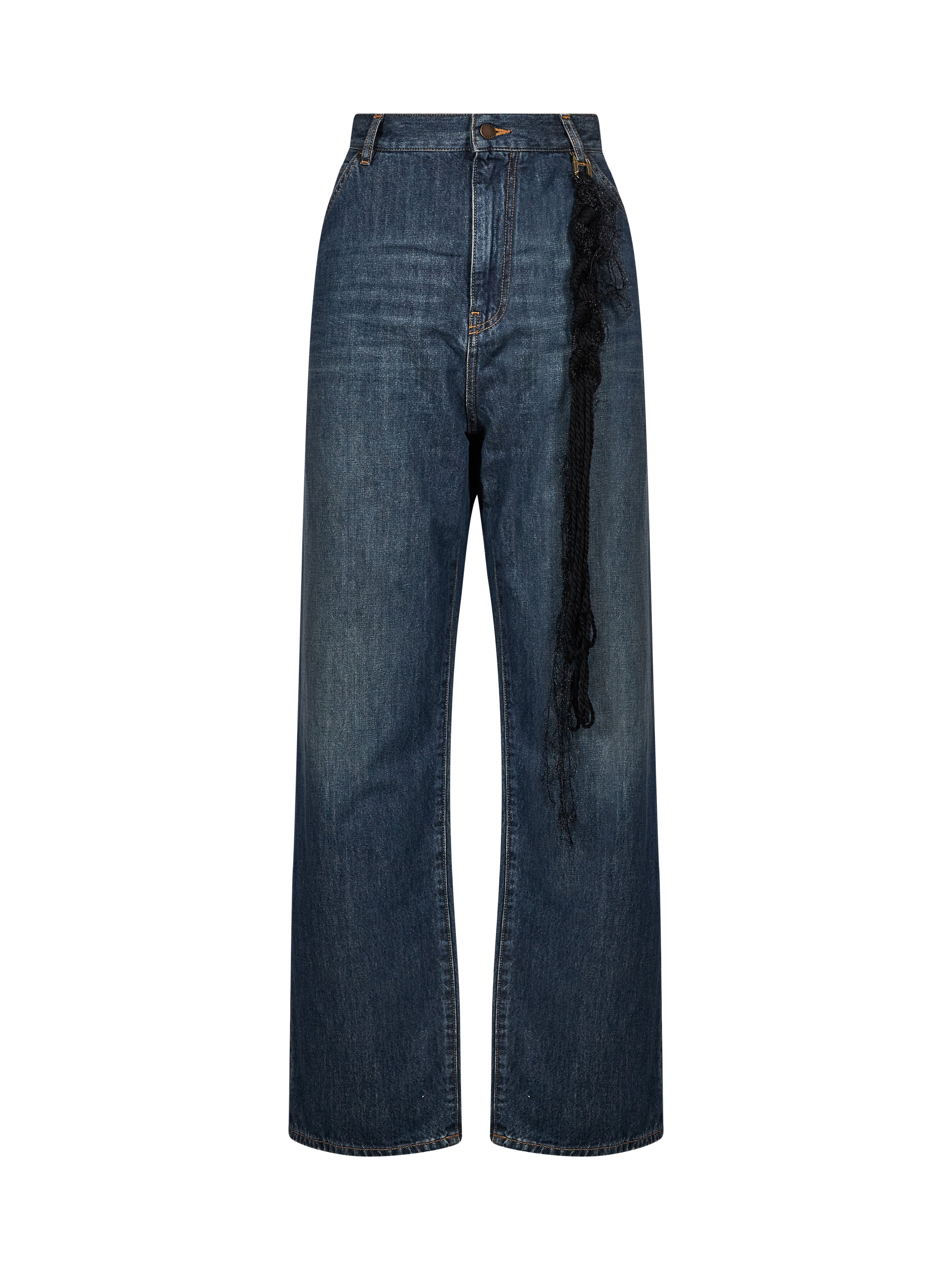 Jeans Lisa loose fit in blu 