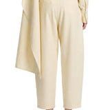 Pantaloni Phebe in avorio 